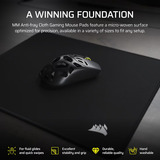 Corsair MM Anti-fray Cloth XXL gaming muismat Zwart