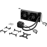 Corsair NAUTILUS II 240 RS-vloeistofkoeler voor CPU waterkoeling Zwart