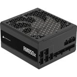 Corsair RM850x, 850 Watt voeding  Zwart, 1x 12VHPWR, 3x PCIe, kabelmanagement