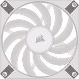 Corsair iCUE AF120 RGB SLIM 120 mm Duoset case fan Wit, 4-pins PWM fan-connector, Incl. Lighting Node CORE