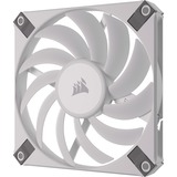 Corsair iCUE AF120 RGB SLIM 120 mm Duoset case fan Wit, 4-pins PWM fan-connector, Incl. Lighting Node CORE