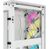 Corsair iCUE AF120 RGB SLIM 120 mm Duoset case fan Wit, 4-pins PWM fan-connector, Incl. Lighting Node CORE