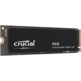 Crucial P310 2 TB SSD Zwart, CT2000P310SSD8, PCIe Gen 4.0 x4, NVMe 2.0