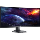 Dell S3422DWG 34" Curved UltraWide gaming monitor Zwart, 2x HDMI, 1x DisplayPort, 4x USB-A 3.2 (5 Gbit/s), 144 Hz