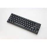 Ducky Mecha Pro SF RGB mechanisch toetsenbord Zwart, US lay-out (QWERTY), Cherry MX Red, 65%, RGB leds, PBT double-shot