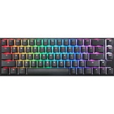 Ducky Mecha Pro SF, toetsenbord Zwart, US lay-out, Cherry MX Red, RGB leds, 65%, PBT double-shot