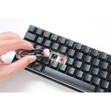 Ducky Mecha Pro SF, toetsenbord Zwart, US lay-out, Cherry MX Red, RGB leds, 65%, PBT double-shot