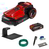 EINHELL FREELEXO 500  robotmaaier Rood/zwart, 2.5 Ah Power X-Change Plus Accu + laadstation inbegrepen