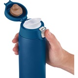 Emsa Travel Mug Light Thermosbeker Donkerblauw, Flip-deksel