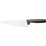 Fiskars Functional Form Groot koksmes 199 mm Zwart/roestvrij staal, Japans roestvrij staal | handvat met SoftGrip