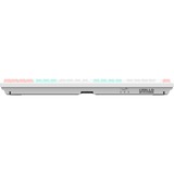 HelloGanss HS108T GC12 RGB mechanisch toetsenbord Wit, US lay-out (QWERTY), Gateron Yellow, 100%, RGB leds, PBT Doubleshot keycaps, hot swap, 2,4 GHz / Bluetooth / USB-C