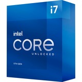 Intel® Core i7-11700K, 3,6 GHz (5,0 GHz Turbo Boost) socket 1200 processor "Rocket Lake", unlocked