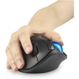 Kensington Pro Fit Ergo TB450 Trackball Zwart, 400 - 1600 DPI, Bluetooth, 2.4 GHz