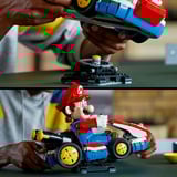 LEGO Super Mario - Mario Kart – Mario en standaardkart Constructiespeelgoed 