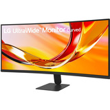 LG UltraWide 34U601B-B 34" curved monitor Zwart, HDMI, DisplayPort, AMD FreeSync, 120 Hz