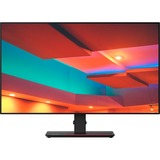 Lenovo ThinkVision P27h-20 27" Monitor Zwart, HDMI, DisplayPort, USB Type-C, LAN 