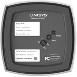 Linksys Velop Multiroom Intelligent Mesh (AX4200) WiFi 6-systeem 2-pack mesh access point Wit