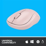 Logitech M220 SILENT laptop muis Lichtroze, 1000 dpi
