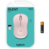 Logitech M220 SILENT laptop muis Lichtroze, 1000 dpi
