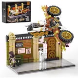 Lumibricks Steampunk World - Steampunk Motorcycle Pursuit Constructiespeelgoed F9067