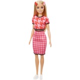 Mattel Barbie Fashionistas #169 - Houndstooth crop top and skirt Pop 