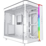 Montech KING 95 midi tower behuizing Wit | 2x USB-A | 1x USB-C | RGB | Tempered Glass