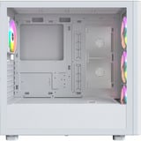 Montech XR Wood midi tower behuizing Wit | 1x USB-A | 1x USB-C | RGB | Window