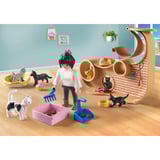 PLAYMOBIL My Life - Kattencafé Constructiespeelgoed 71744