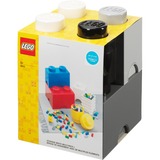 Room Copenhagen LEGO opslagblokjes Multi Pack 4 opbergdoos Grijs