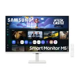 SAMSUNG Smart Monitor M5 S32FM501EU 31.5"  Wit, 2x HDMI, Wi-Fi 5, Audio