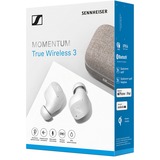 Sennheiser Momentum True Wireless 3 hoofdtelefoon Wit, Bluetooth