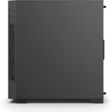Sharkoon S25-W2 ARGB midi tower behuizing Zwart | 2x USB-A | 1x USB-C | RGB | Tempered Glass