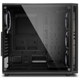 Sharkoon TG4M RGB Tower-behuizing Zwart | 2x USB-A 3.2 (5 Gbit/s) | 2x Audio | Window-kit