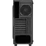 Sharkoon TG4M RGB Tower-behuizing Zwart | 2x USB-A 3.2 (5 Gbit/s) | 2x Audio | Window-kit
