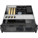 SilverStone RM4A rack behuizing Zwart | 4U | USB-C