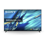 Sony Bravia 3 II K-65XR32M2 65" 4K Ultra HD Led-tv Zwart, 4x HDMI, Audio, LAN, Wi-Fi 6, 120 Hz