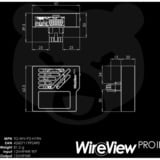 Thermal Grizzly WireView Pro II sensor Zwart, normal, 12V-2x6-Pin, USB-C
