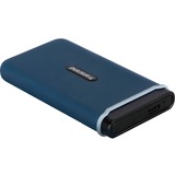 Transcend ESD370C 1 TB externe SSD Blauw, USB-C 3.2 Gen 2 (10 Gbit/s)