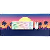 Trust GXT 882 Miami Draadloze 3-in-1 Gaming Set desktopset Wit, US lay-out (QWERTY), Membraan, 80% (TKL)