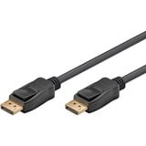 goobay DisplayPort 1.4 Connector kabel Zwart, 2 meter