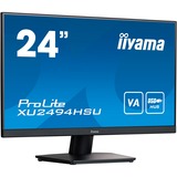 iiyama Prolite XU2494HSU-B2 24" monitor Zwart, HDMI, DisplayPort, USB 3.0, Audio