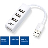 ACT Connectivity USB Hub 4 port usb-hub Wit