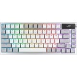 ASUS ROG Azoth RGB mechanisch gaming toetsenbord Wit, US lay-out (QWERTY), ROG NX Snow, 80% (TKL)	, RGB leds, Hot-swappable, Bluetooth | 2.4GHz | USB 2.0