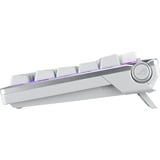 ASUS ROG Azoth, gaming toetsenbord Wit, US lay-out, ROG NX Snow, RGB leds, Hot-swappable, TKL, USB 2.0, Bluetooth, 2,4 GHz