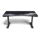 Arozzi Arena Gaming Desk - Gunmetal - Galaxy Gunmetal/lichtgrijs