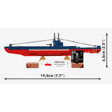 COBI Historical Collection - ORP Dzik Polish Submarine Constructiespeelgoed Schaal 1:300