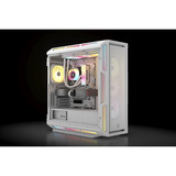 Corsair RM750e 80 Plus Gold White refurbished modulaire 750 watt voeding  Wit, 1x 12V-2x6, 1x PCIe, 1x 12 Pin High Power GPU, 1x PCIe, Kabelmanagement