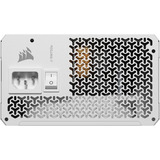 Corsair RM750e 80 Plus Gold White refurbished modulaire 750 watt voeding  Wit, 1x 12V-2x6, 1x PCIe, 1x 12 Pin High Power GPU, 1x PCIe, Kabelmanagement