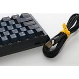 Ducky One 3 Pro Mini RGB mechanisch gaming toetsenbord Zwart, US lay-out (QWERTY), Cherry MX2A Blue, 60%, RGB led, Double-shot PBT, QUACK Mechanics, hot swap