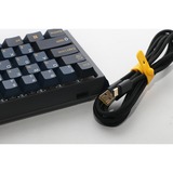 Ducky One 3 Pro Mini, gaming toetsenbord Zwart, US lay-out, Cherry MX2A Blue, RGB led, Double-shot PBT, QUACK Mechanics, 60%, hot swap